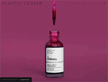 Tablet Screenshot of plasticloafer.com